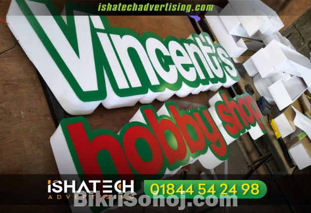 Acrylic Indoor Signage Mini Acrylic Logo Signage Maker